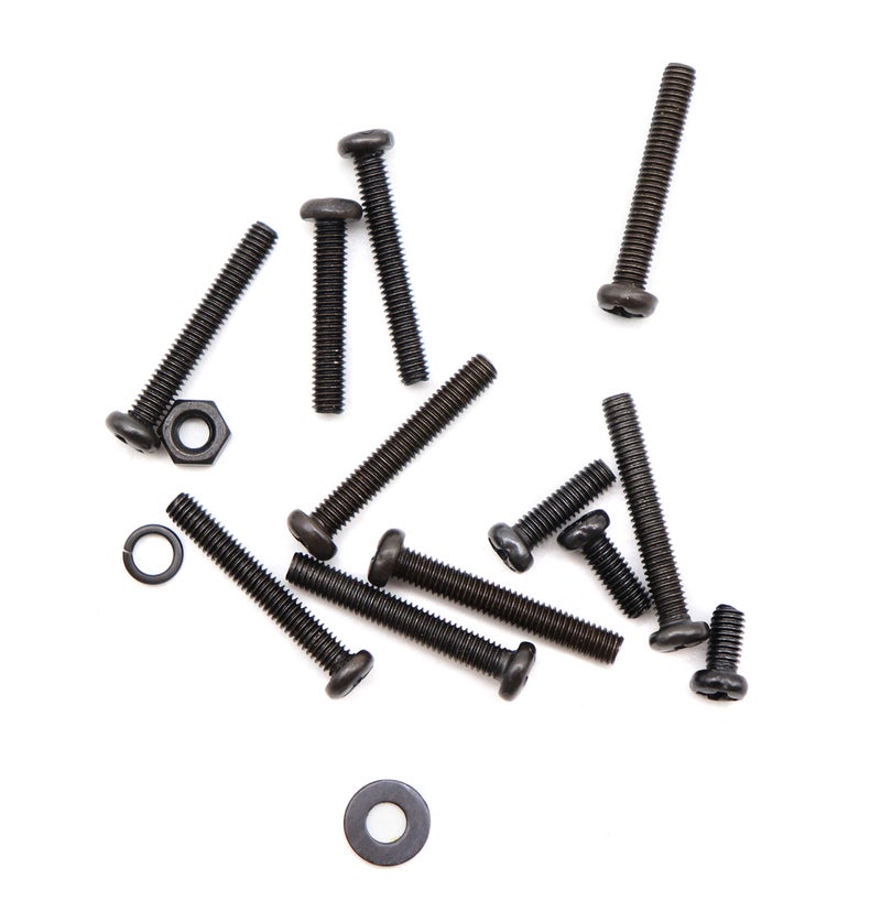 binifiMux M3 Screws Kit, 800pcs (7 Sizes 4mm to 20mm) M3-0.5mm Black Pan Head Phillips Machine Screws and Hex Nuts Washers Kit for 3D Printer Robot Project Toys RC Models - Image 5